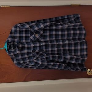 Carhartt Big and Tall Rugged Flex® Relaxed Fit Midweight Flannel Plaid Shirt